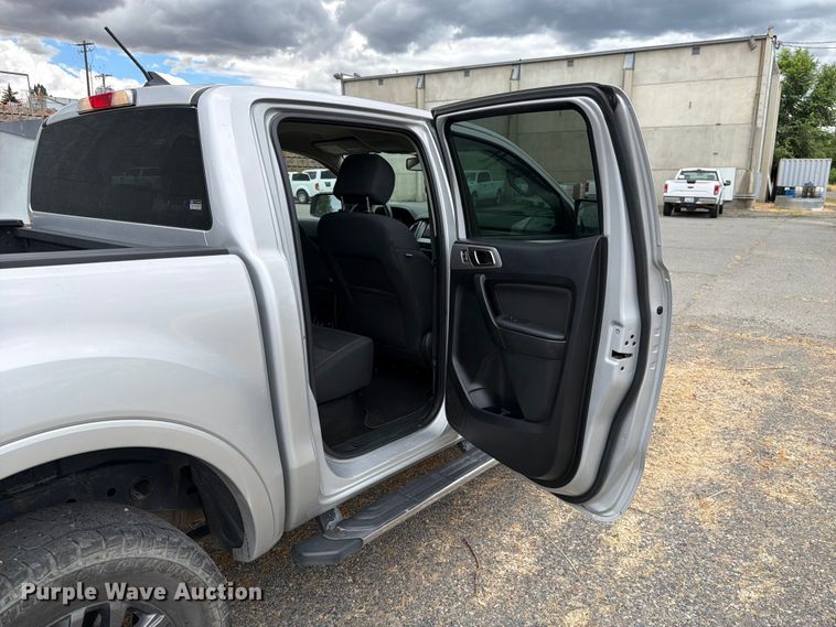 image for item FK4527 2019 Ford Ranger Crew Cab pickup truck