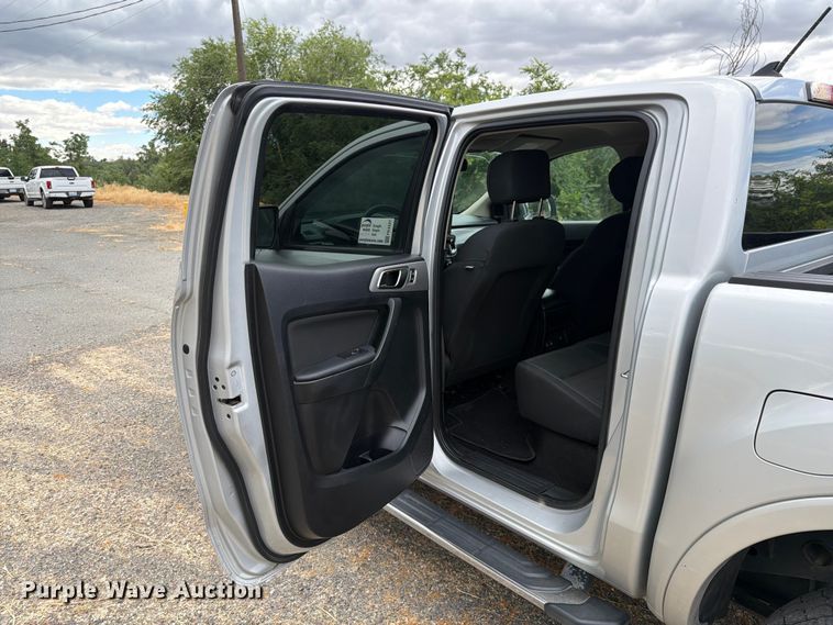 image for item FK4527 2019 Ford Ranger Crew Cab pickup truck