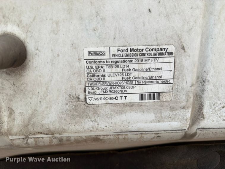 image for item FK4528 2018 Ford F150 Crew Cab pickup truck