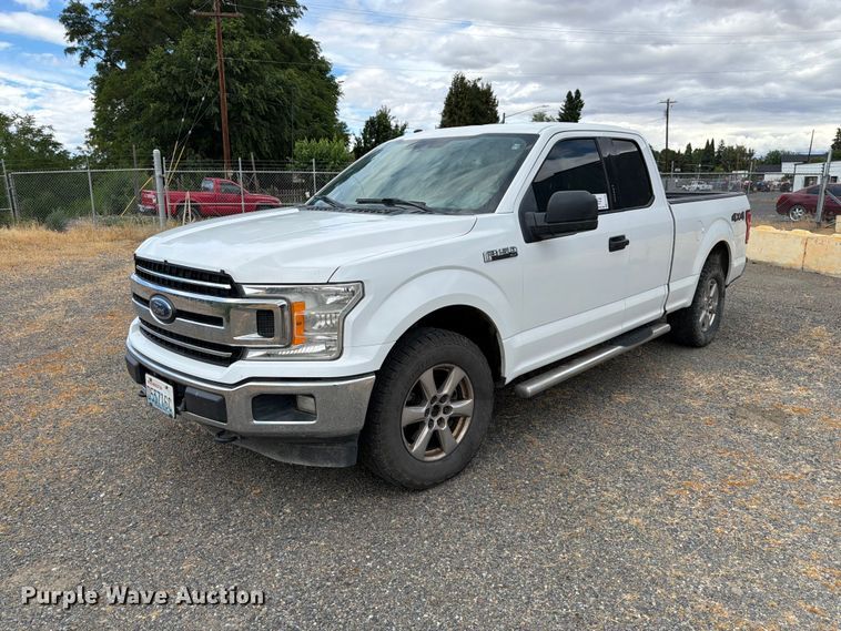 image for item FK4529 2018 Ford F150 Ext. Cab pickup truck