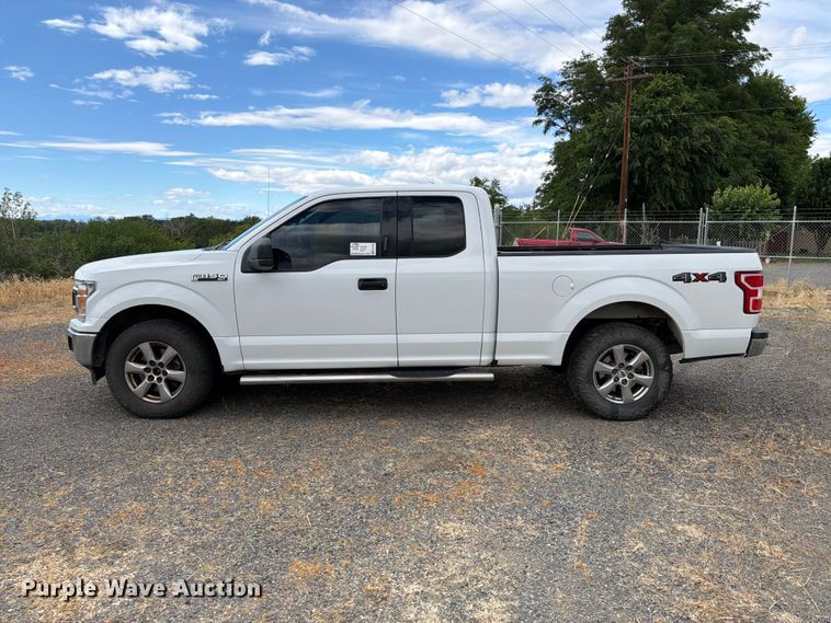 image for item FK4529 2018 Ford F150 Ext. Cab pickup truck