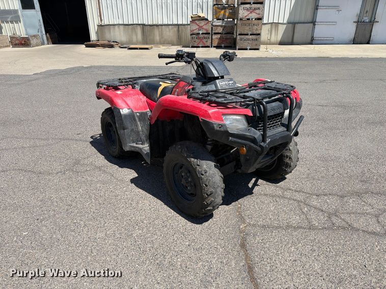 image for item FK4545 2022 Honda Rancher TRX420FM1 ATV