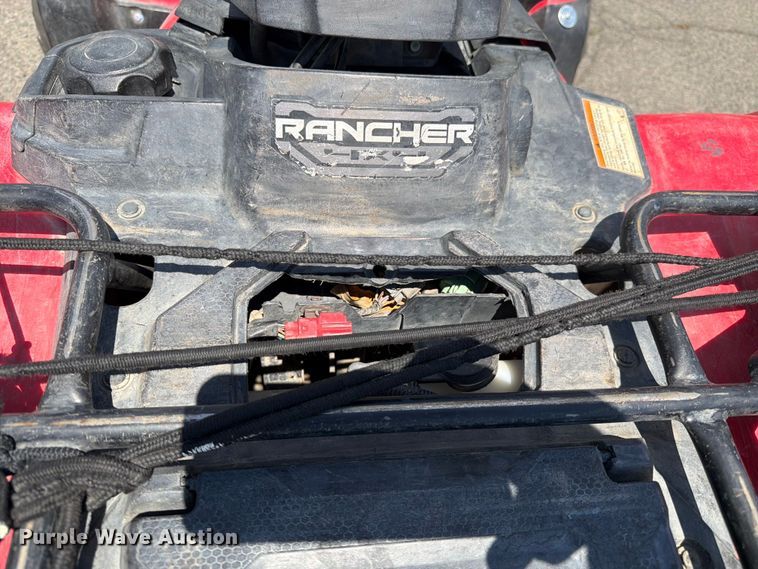 image for item FK4545 2022 Honda Rancher TRX420FM1 ATV