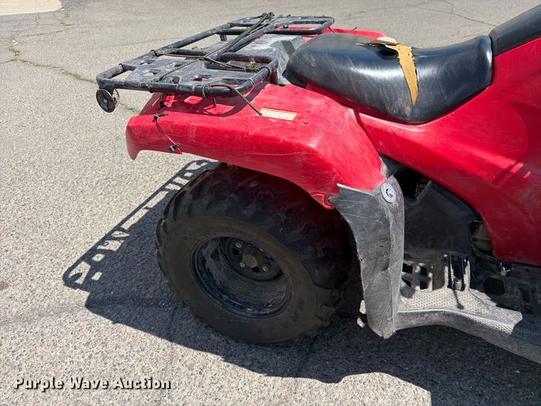 image for item FK4545 2022 Honda Rancher TRX420FM1 ATV