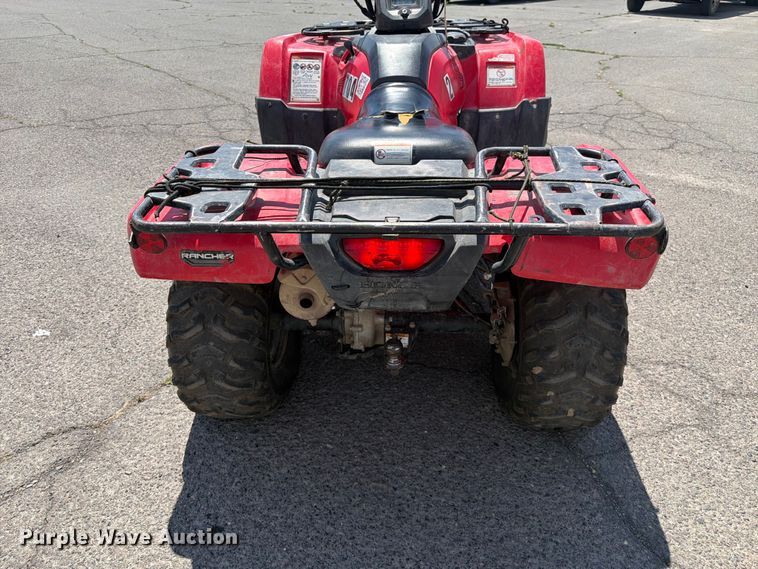 image for item FK4545 2022 Honda Rancher TRX420FM1 ATV