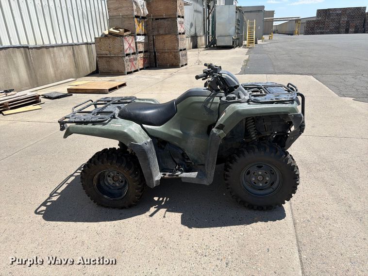 image for item FK4546 2021 Honda Rancher TRX420FM1 ATV