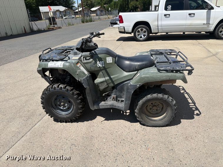image for item FK4546 2021 Honda Rancher TRX420FM1 ATV