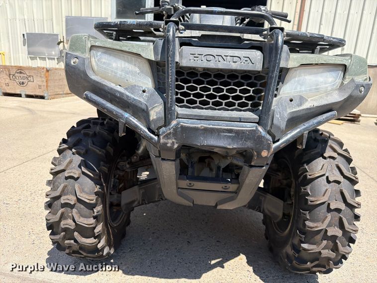 image for item FK4546 2021 Honda Rancher TRX420FM1 ATV