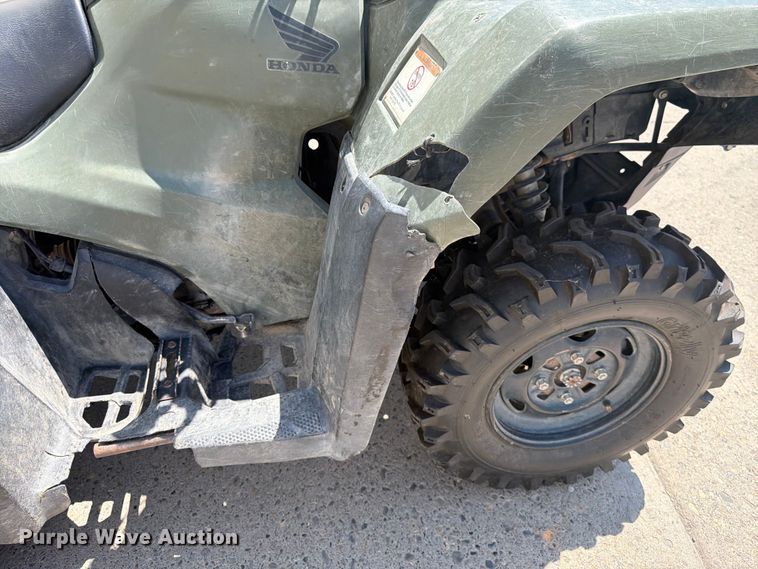 image for item FK4546 2021 Honda Rancher TRX420FM1 ATV