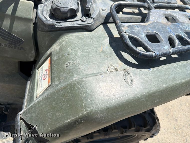image for item FK4546 2021 Honda Rancher TRX420FM1 ATV