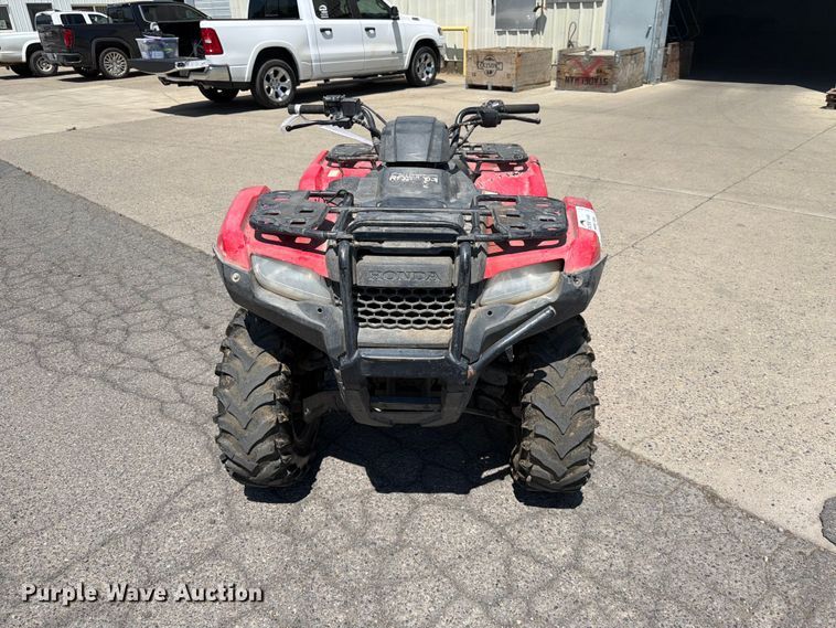 image for item FK4547 2020 Honda Rancher TRX420 ATV