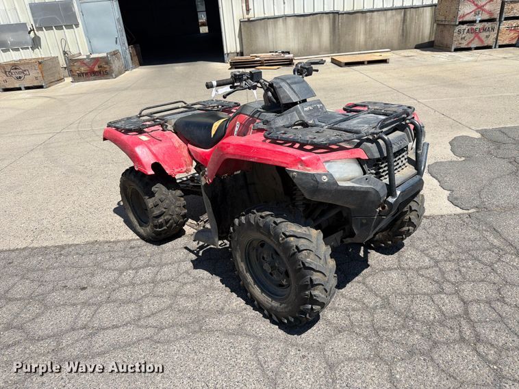 image for item FK4547 2020 Honda Rancher TRX420 ATV