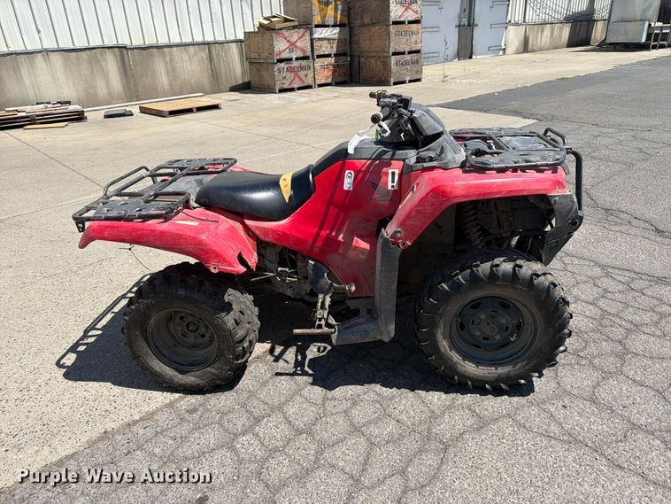 image for item FK4547 2020 Honda Rancher TRX420 ATV