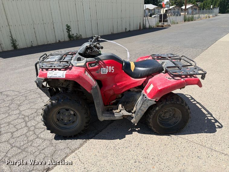 image for item FK4547 2020 Honda Rancher TRX420 ATV