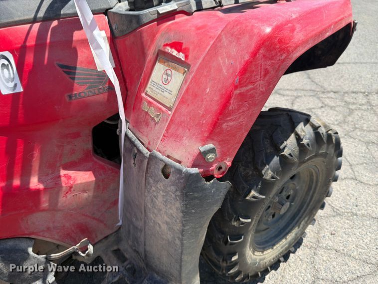 image for item FK4547 2020 Honda Rancher TRX420 ATV
