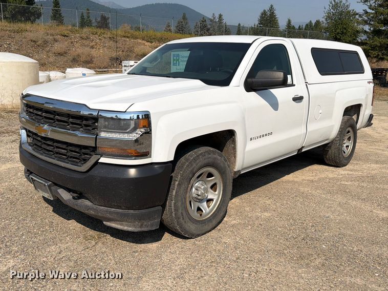 2016 Chevrolet Silverado 1500 pickup truck