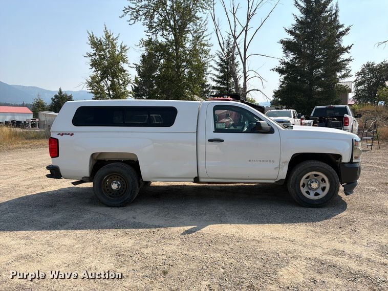 image for item FK4559 2016 Chevrolet Silverado 1500 pickup truck