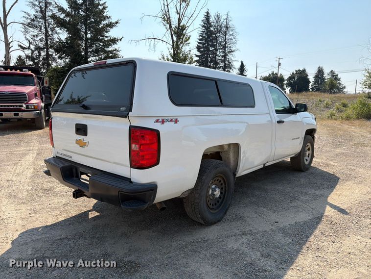 image for item FK4559 2016 Chevrolet Silverado 1500 pickup truck