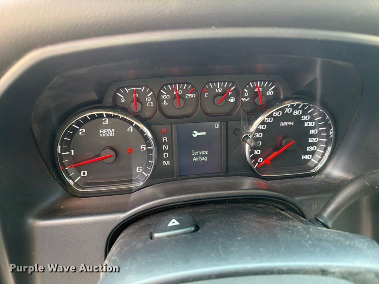 image for item FK4559 2016 Chevrolet Silverado 1500 pickup truck