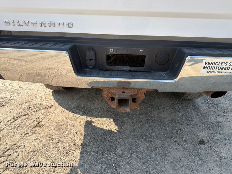 image for item FK4561 2016 Chevrolet Silverado 3500HD Ext. Cab pickup truck