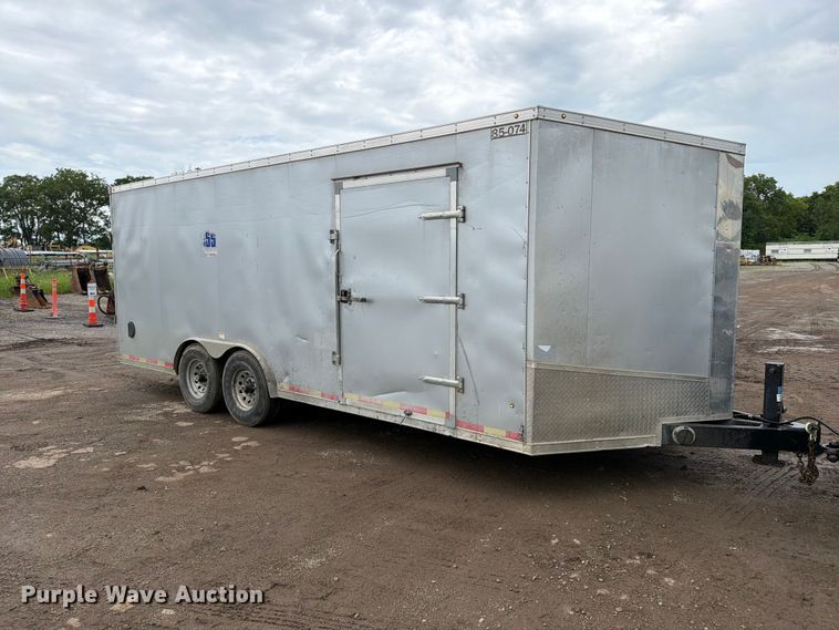 image for item FN5777 2020 Discovery Cargo Trailers, Inc. DRR8520TA5 enclosed cargo trailer