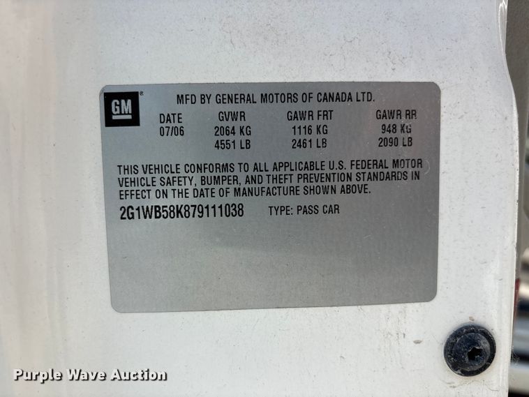 image for item FP3002 2007 Chevrolet Impala 