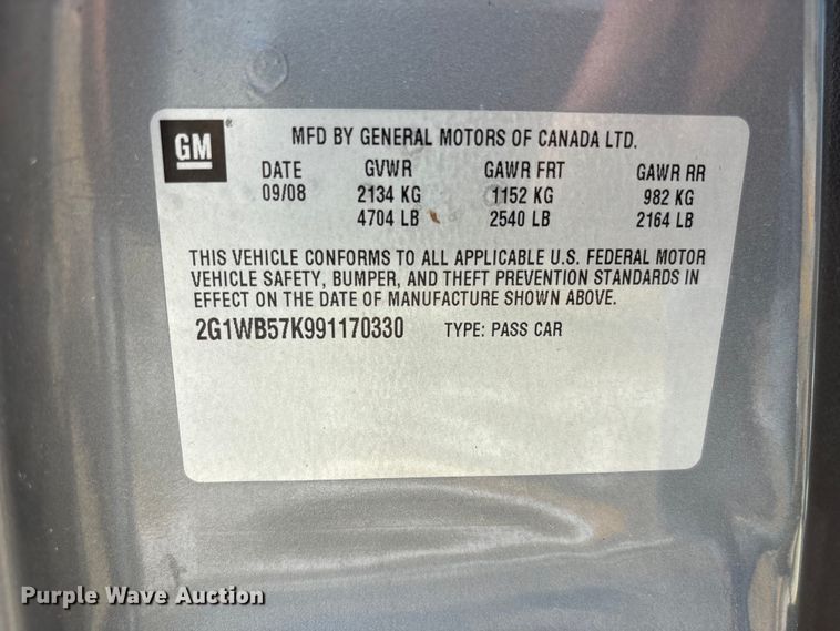 image for item FP3003 2009 Chevrolet Impala 