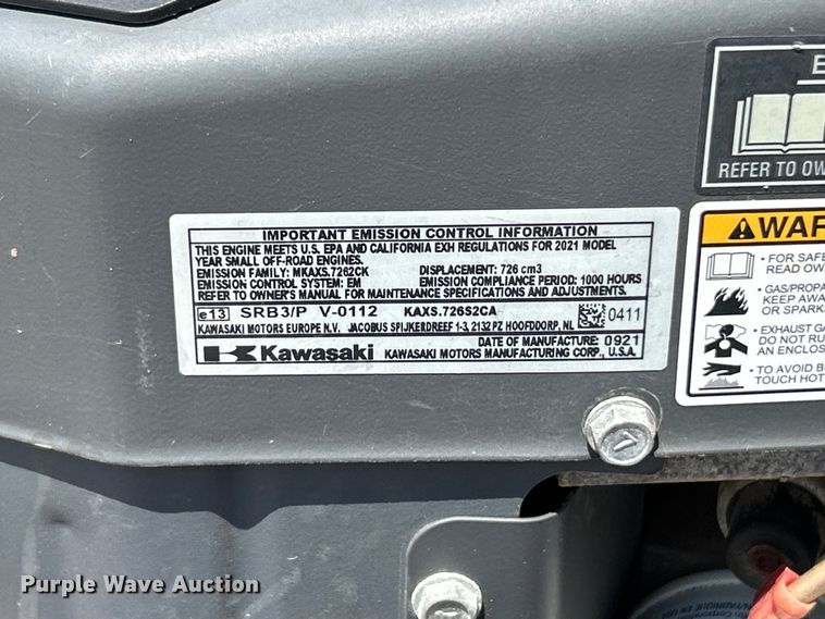 image for item FT6090 2007 eXmark Turf Tracer X Series ZTR lawn mower