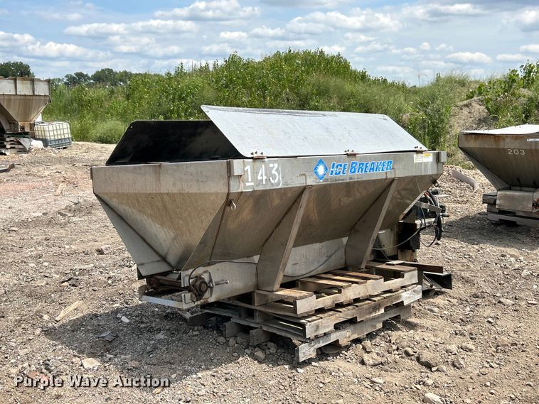 Western Ice Breaker salt spreader