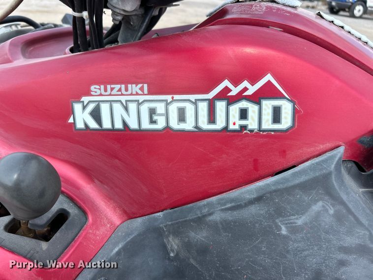 image for item FT6103 Suzuki KingQuad 750 AXi ATV