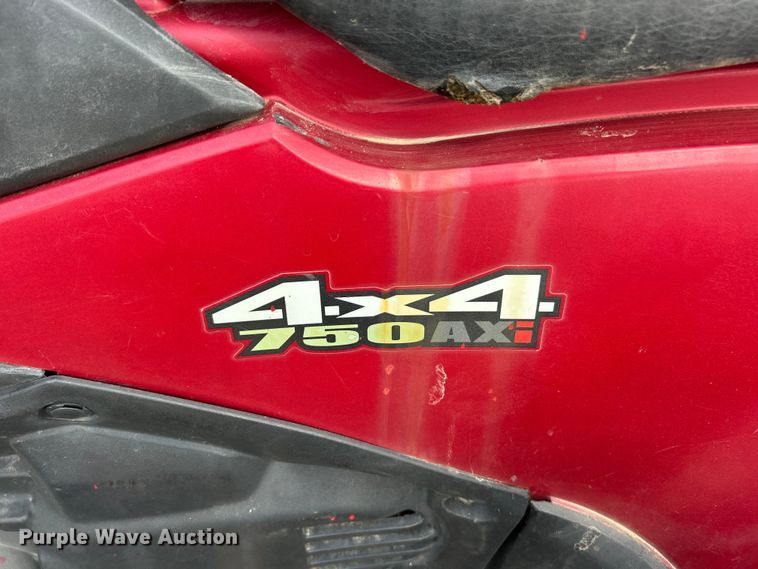 image for item FT6103 Suzuki KingQuad 750 AXi ATV