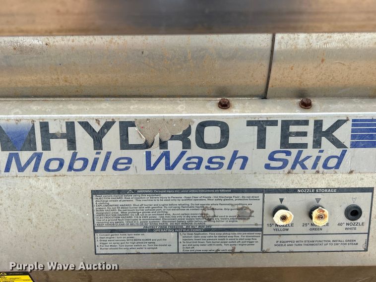 image for item FT6108 Hydro Tek SC35005VH pressure washer