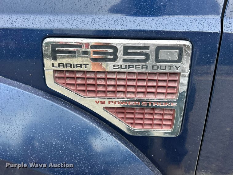 image for item FT6109 2008 Ford F350 Super Duty Lariat Crew Cab pickup truck