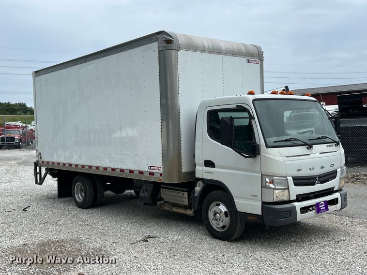 image for item FT6110 2015 Mitsubishi Fuso FE130 box truck