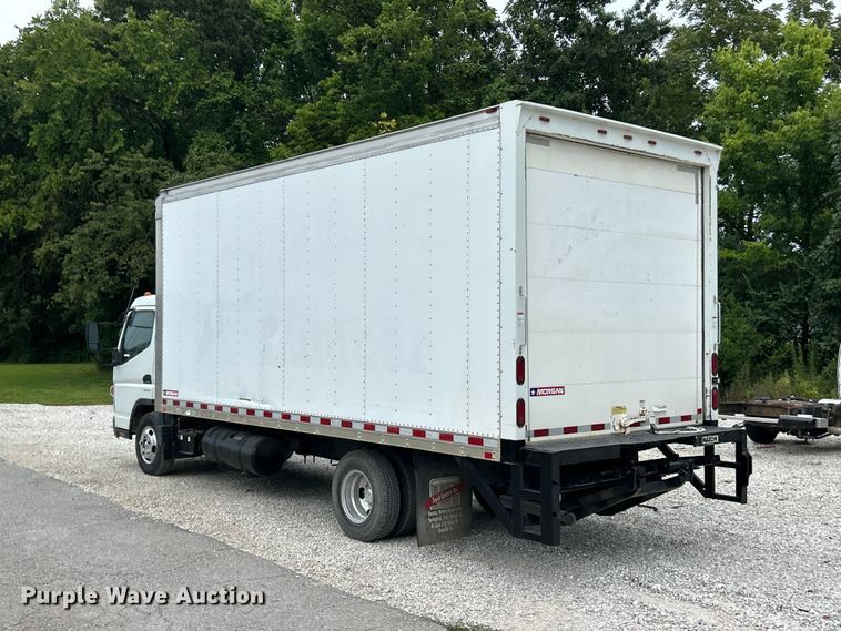 image for item FT6110 2015 Mitsubishi Fuso FE130 box truck