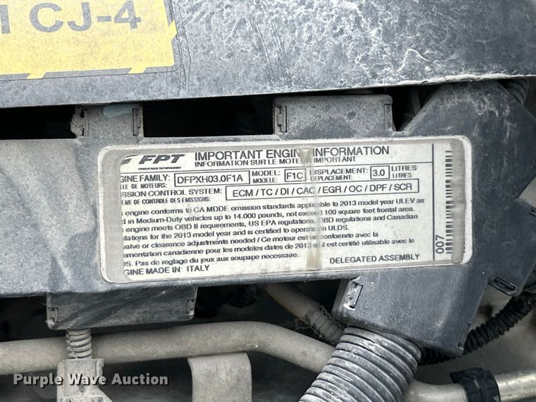 image for item FT6110 2015 Mitsubishi Fuso FE130 box truck