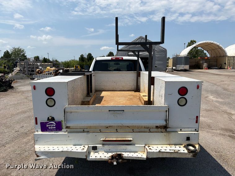 image for item FT6114 2012 Dodge Ram 3500 Crew Cab utility bed pickup truck