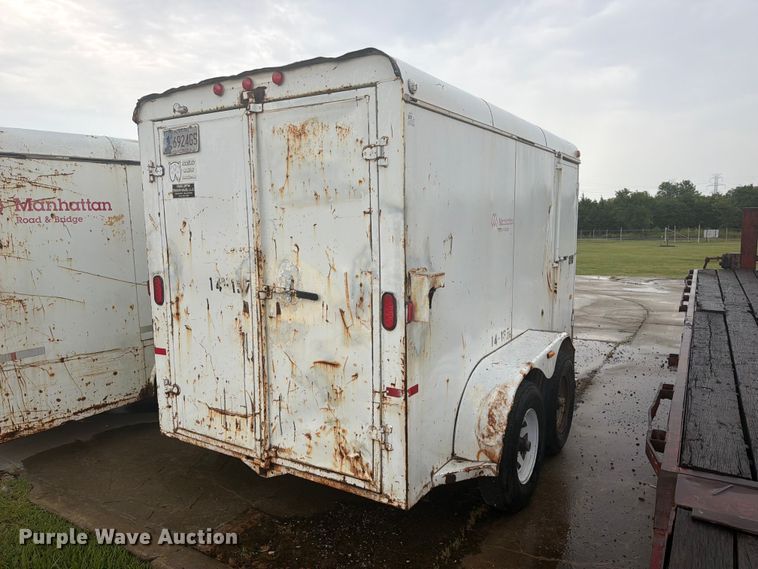 image for item FU1028 2006 W-W enclosed cargo trailer