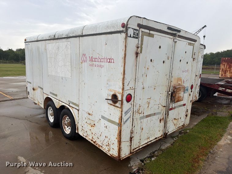 image for item FU1029 2003 W-W enclosed cargo trailer