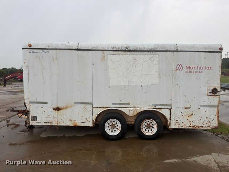 image for item FU1029 2003 W-W enclosed cargo trailer