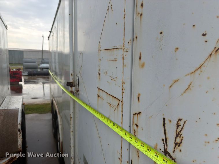 image for item FU1029 2003 W-W enclosed cargo trailer