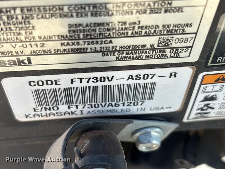 image for item JM9432 2023 Bobcat ZT3000 ZTR lawn mower