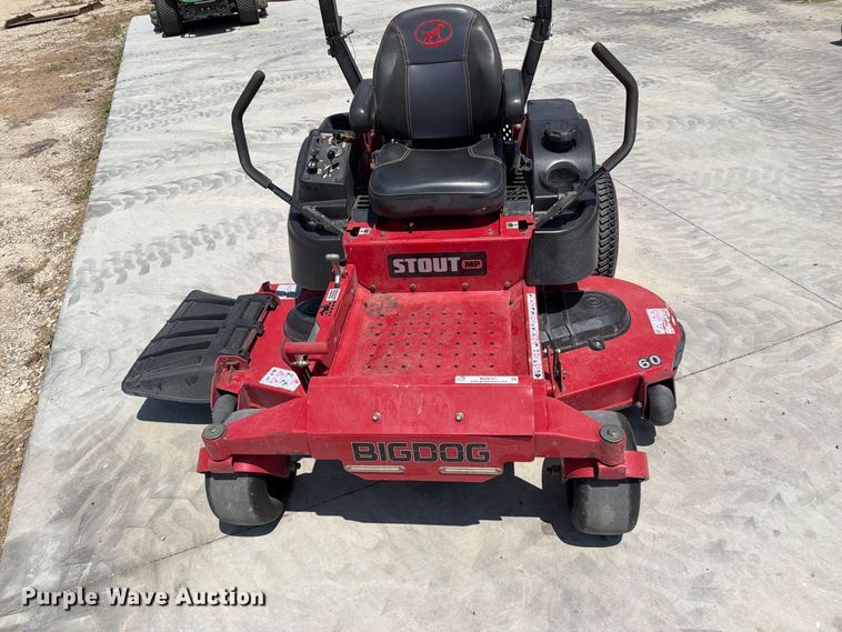 image for item MZ9751 2015 Big Dog Stout MP ZTR lawn mower