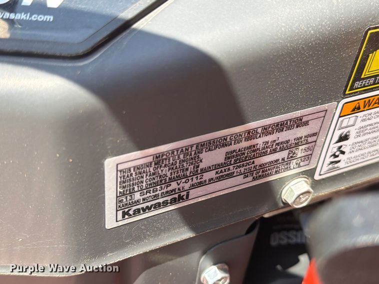 image for item MZ9752 2025 Bad Boy Revolt ZTR lawn mower