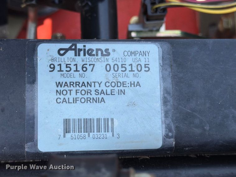 image for item MZ9753 Ariens Zoom 54 XL ZTR lawn mower