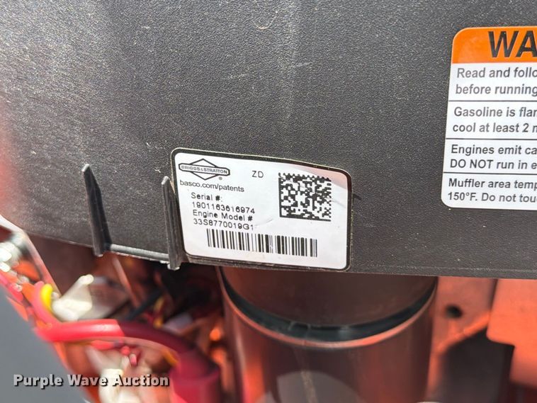 image for item MZ9756 2003 Husqvarna CZ4817 ZTR lawn mower