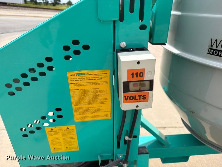 image for item MZ9772 Imer Workman 350 II Multimixer concrete mixer
