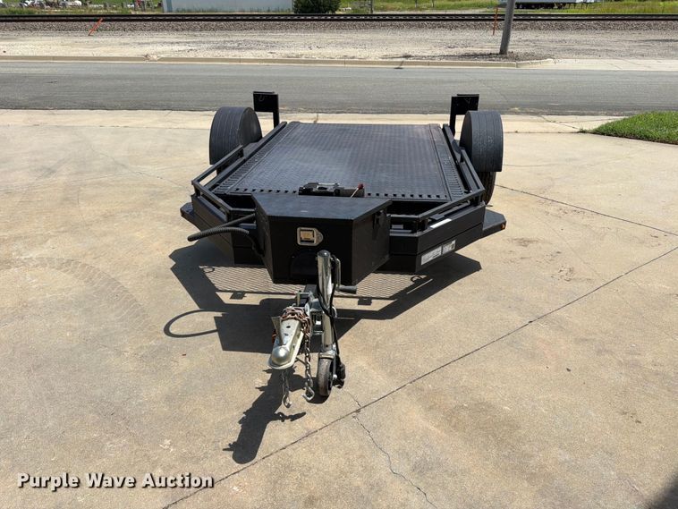 image for item MZ9773 2023 Shannon Brothers lay flat utility trailer