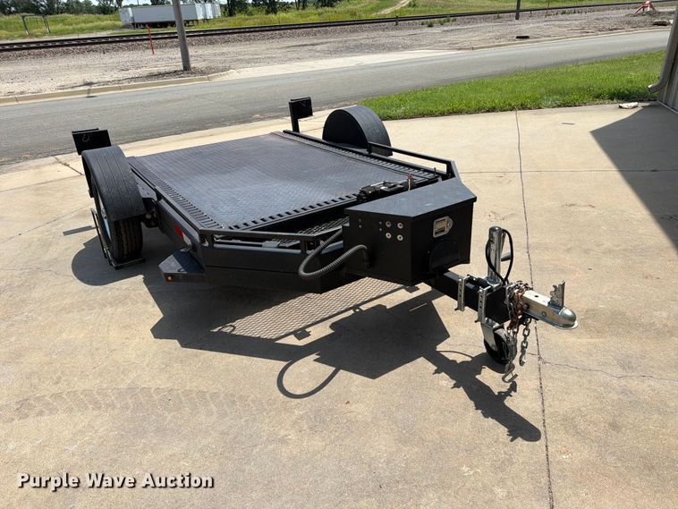 image for item MZ9773 2023 Shannon Brothers lay flat utility trailer