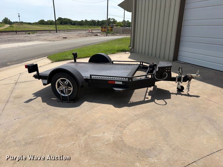 image for item MZ9773 2023 Shannon Brothers lay flat utility trailer